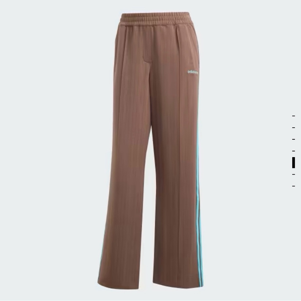 Adidas Women's Tailored Pants with Aqua Stripes